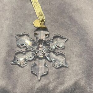 Swarovski Crystal Snowflake Ornament with Gold Accent
Annual Edition 2022